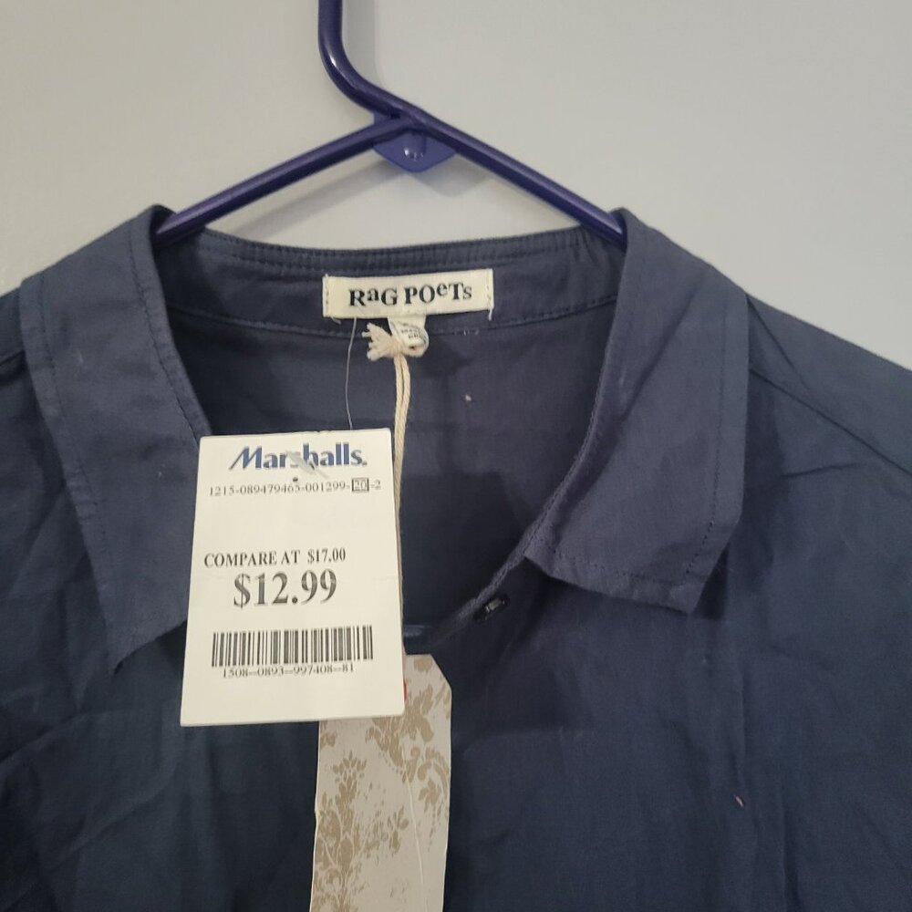 Womens Rag Poets blouse - Picture 4 of 5